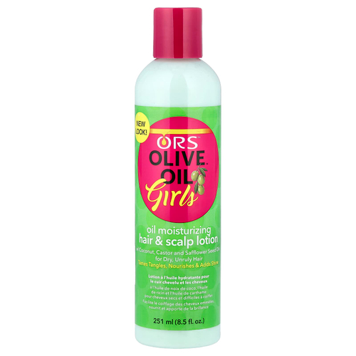 ORS, Olive Oil™ Girls, масляный увлажняющий лосьон для волос и кожи головы, 251 мл (8,5 жидк. унции)