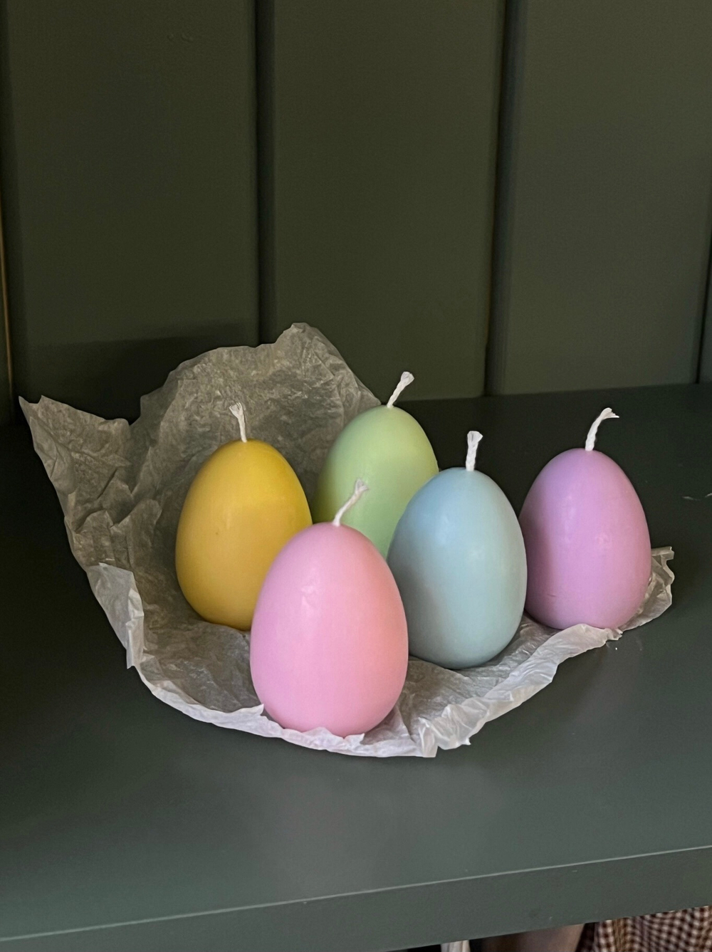 Свеча JIWA натуральная формовая “Egg”