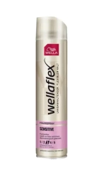 Wellaflex Лак для волос "SENSITIVE" (3) сильная фиксация 250мл