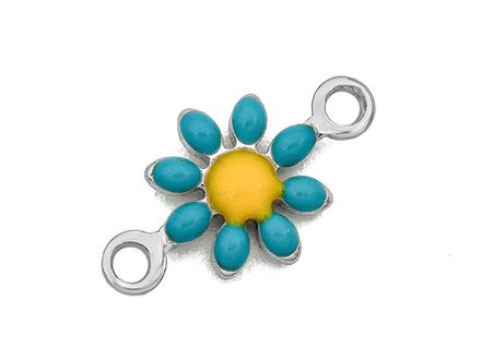 Коннектор "Ромашка" 7мм, эмаль