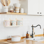 Набор емкостей 3шт 0,7л на полке "Ассорти" (бежевый)