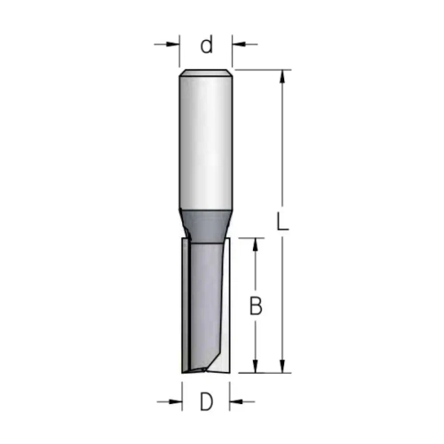 Фреза пазовая 12.0x51.0x108x12 DIMAR 1070559