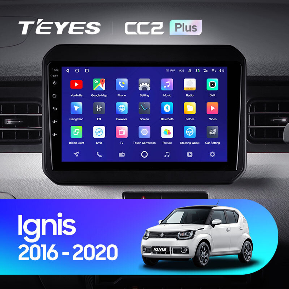 Teyes CC2 Plus 9" для Suzuki Ignis 2016-2020