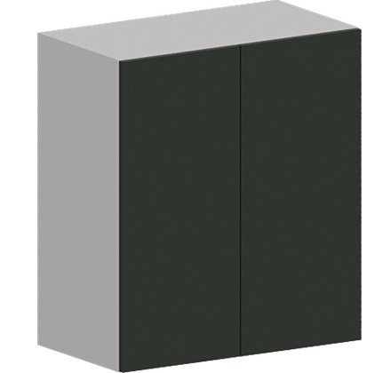 Кухня Модуль ШВВ 600 Белый / Насыщенно-зеленый