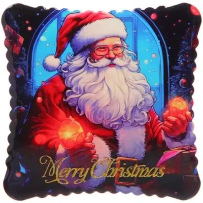 Подставка под кружку керамическая 10,5*10,5см «Дед Мороз»