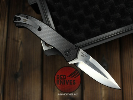 Нож Buck Auto Deploy Limited 2025 - рук. карбон, клинок сатин