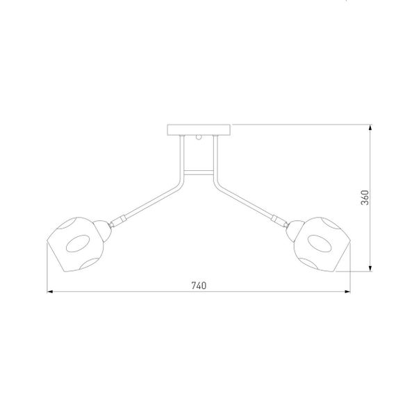 Потолочная люстра Eurosvet Marci 30164/8 хром