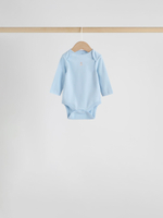 Боди с длинным рукавом для малышей Next W70-033, 7 шт., Голубой