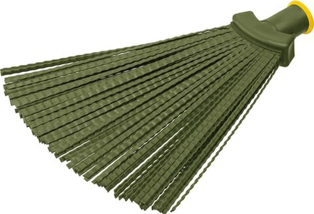 Пластиковая метла СИБИН 380 х 240 мм, полипропилен, коническое резьбовое соединение, плоская, веерная, (39220)