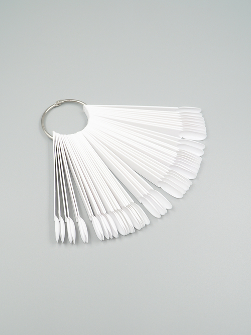 Палитра веер Овал белая