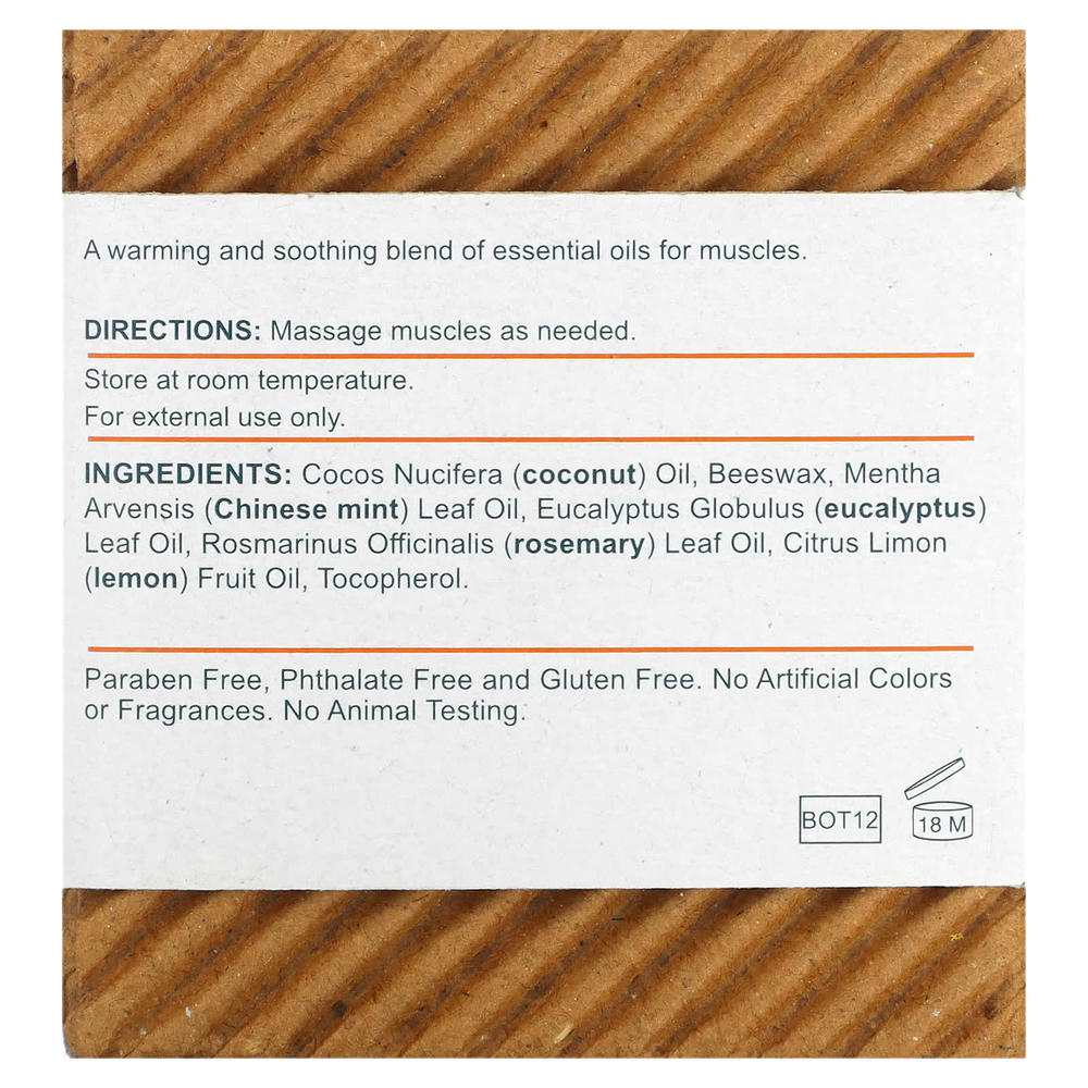 Himalaya, Botanique, согревающий бальзам для тела, 50 г (1,76 унции)