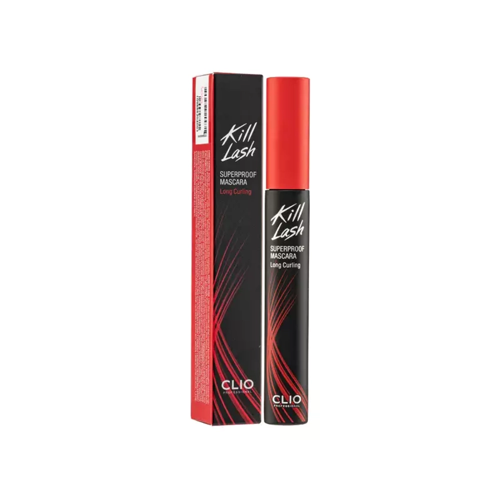 CLIO Kill lash superproof mascara 01 LONG CURLING – Подкручивающая тушь для ресниц