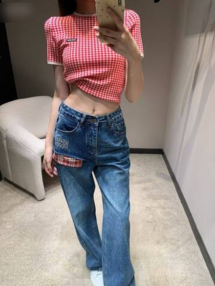 Джинсы MIU MIU