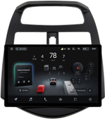Магнитола для Chevrolet Spark M300 2009-2022, Ravon R2 (рамка матовая) - Teyes CC4-PRO монитор 13" 2K QLED на Android 13, Snapdragon 778G, 8+128, AI, CarPlay, DSP, 4G SIM-слот