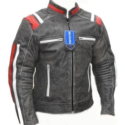 мотокуртка кожаная Riders Protector Vintage L