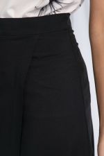 Юбка на запахе Виталина (черная) Ю13086-25М LT Collection