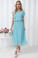 Платье Мерисса (бирюза) Р11-1212/3 Nikol (Акция)