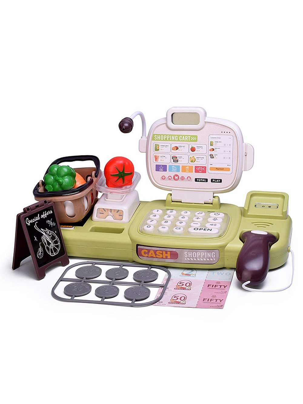Игровой набор Магазин с Кассой со звуковыми эффектами (889-313)