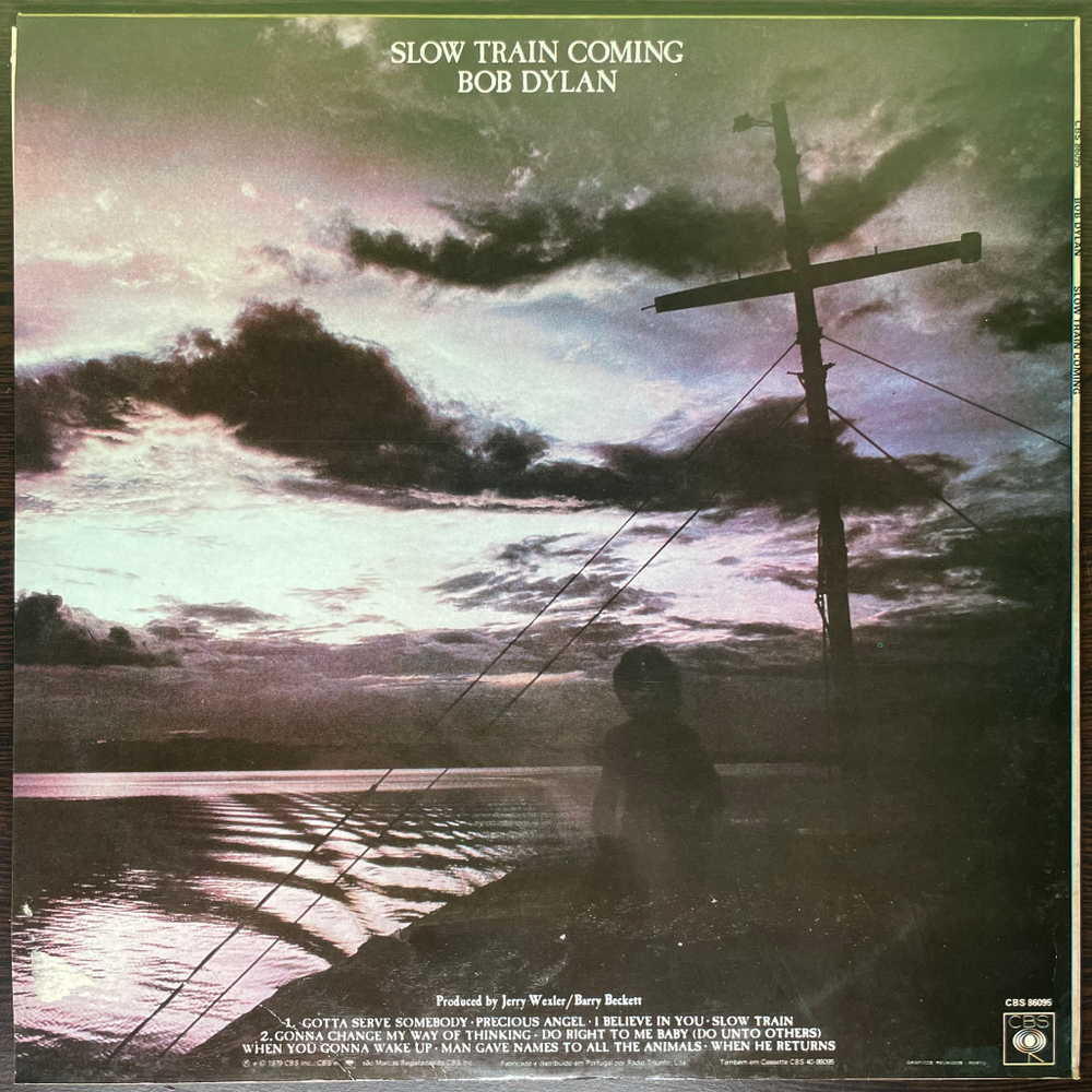 Bob Dylan ‎– Slow Train Coming (Португалия 1979г.)