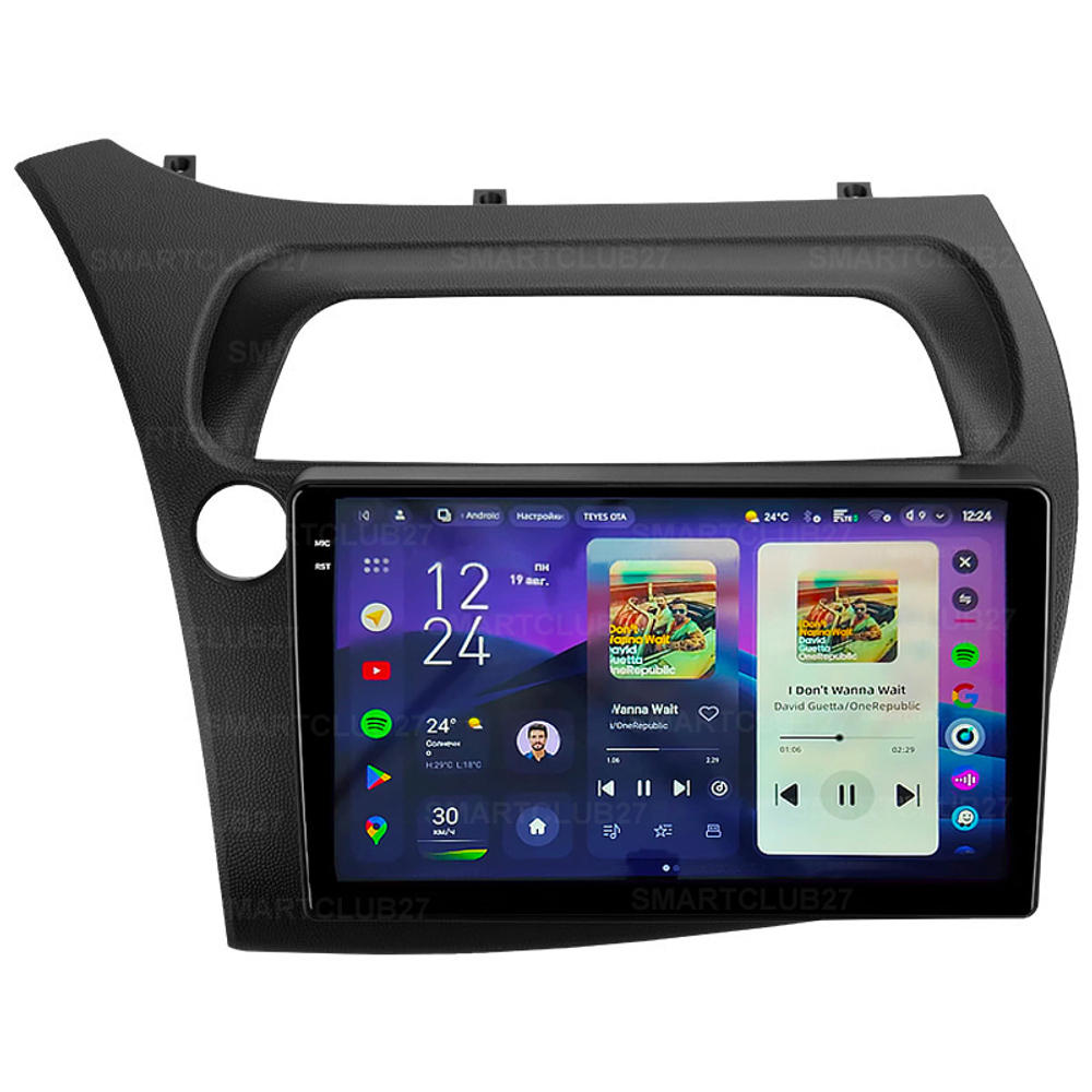Teyes CC4 Pro 9" для Honda Civic Hatchback 2006-2012