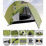 Палатка Tramp Lite Camp 3, артикул TLT-007.06, цвет Песочный