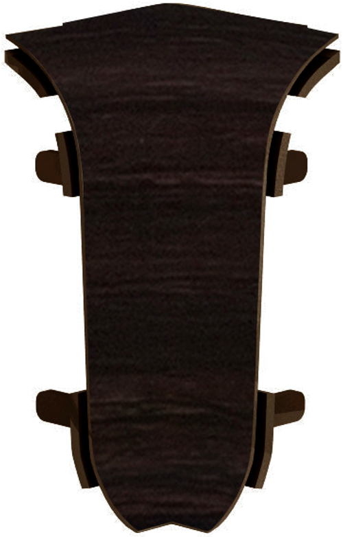 Угол внутр для плинтуса ПВХ 58мм 2шт/уп 5817