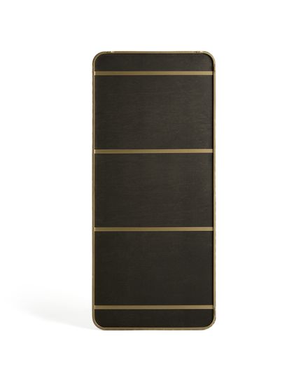 Зеркало Marco из золотого металла 80 x 180 см