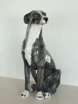 Boxer Статуэтка ростовая Серая борзая