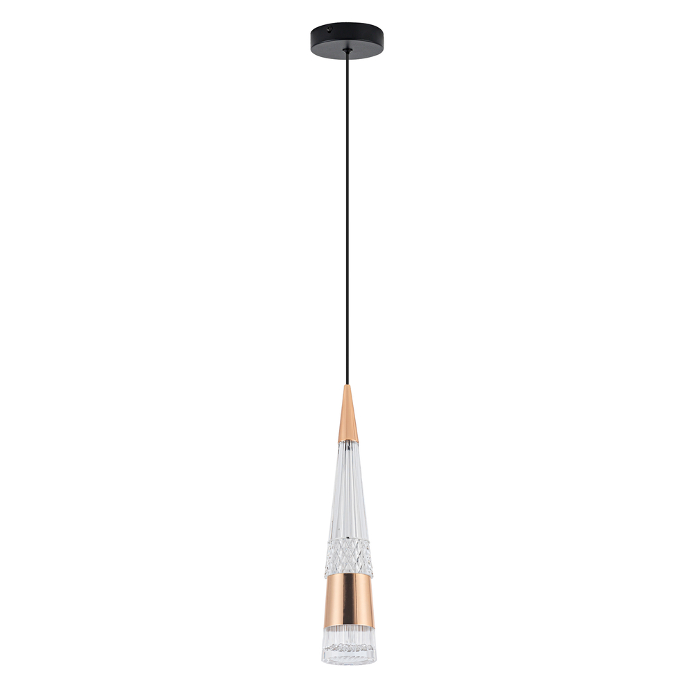 Подвесной светодиодный cветильник LED4U L7122-1 GD