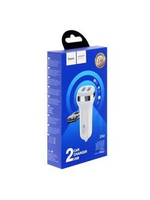 АЗУ с кабелем Type-C 2USB 2.4A Z40 Hoco white