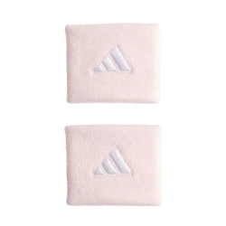 Напульсник теннисный Adidas Short Wristband (OSFM) 2P - distilled pink/white