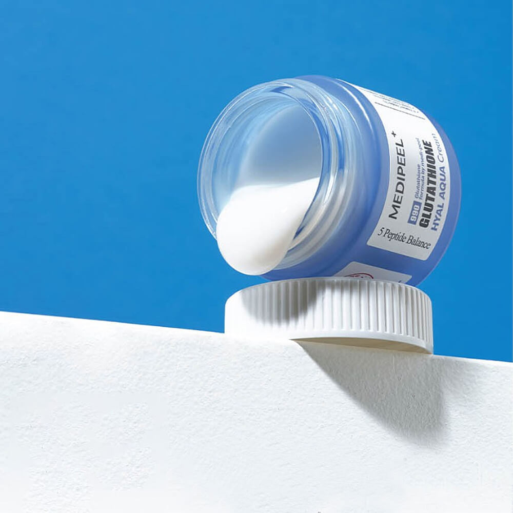 Увлажняющий витаминный крем-гель для сияния кожи Medi-Peel Glutathione Hyal Aqua Cream
