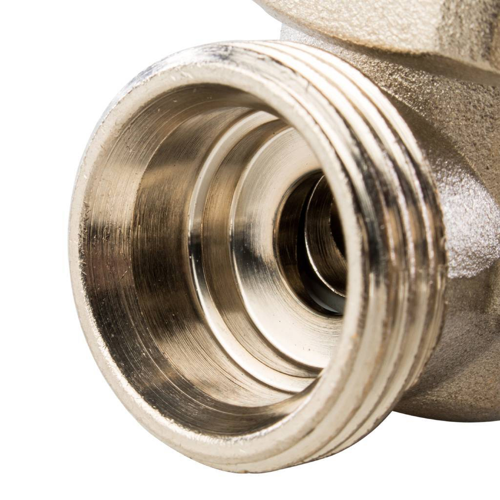 Узел нижнего подключения для двухтрубной системы, угловой