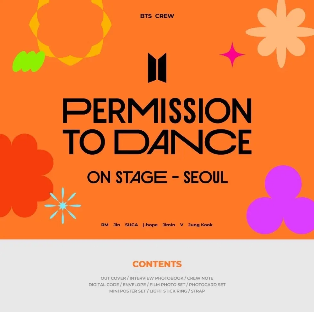 Альбом BTS - Permission to Dance On Stage - Seoul Digital Code