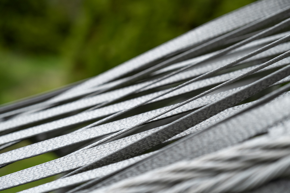 "Капри" подвесное кресло из искусственного ротанга, цвет серый