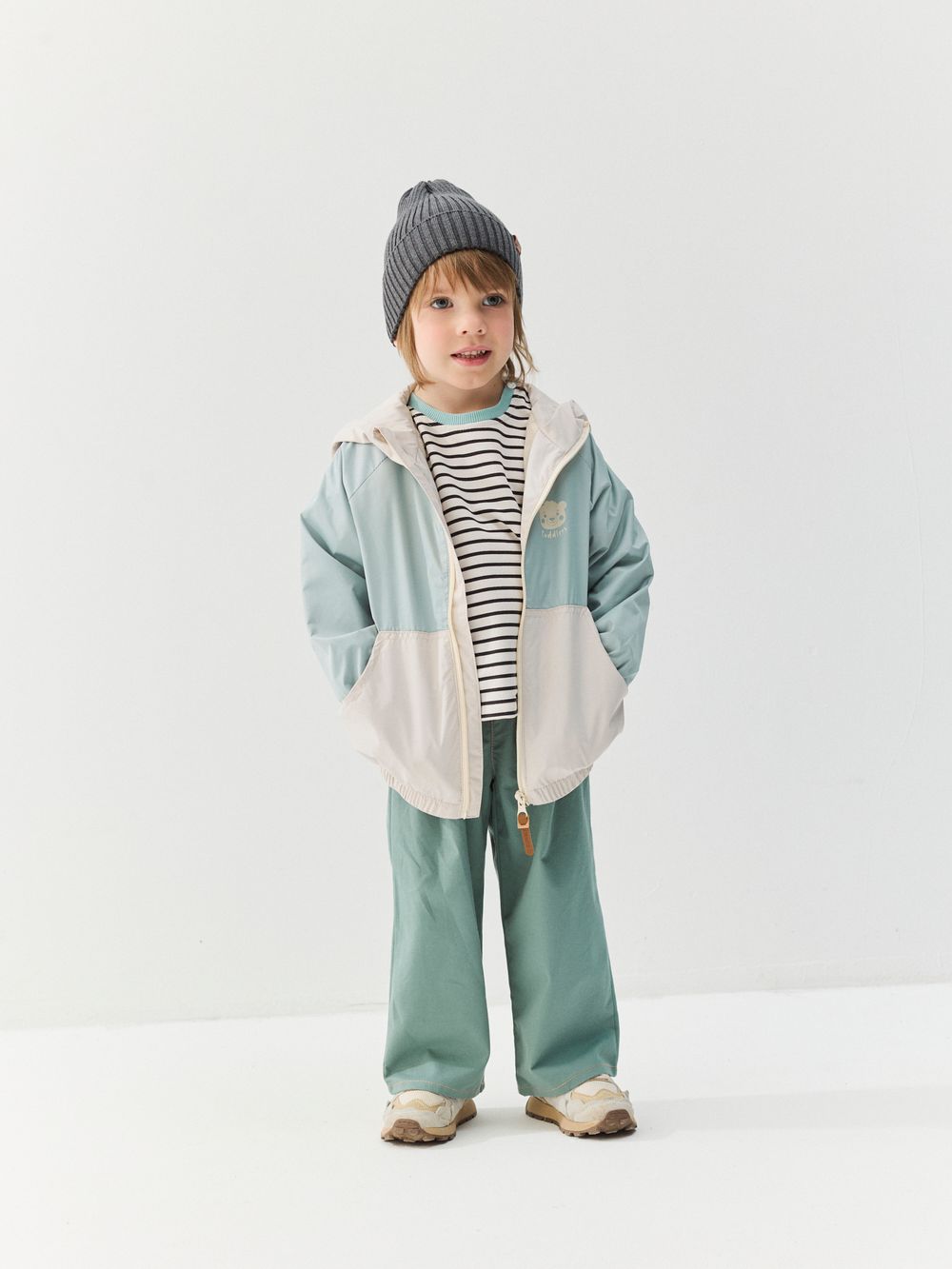 Ветровка на флисовом подкладе "Полынь" 0+