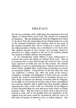 Annals and antiquities of Rajasthan, or The central and western Rajput states of India. Volume 1 | Tod James