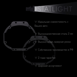 Переходные рамки для замены линз на Honda Civic 10