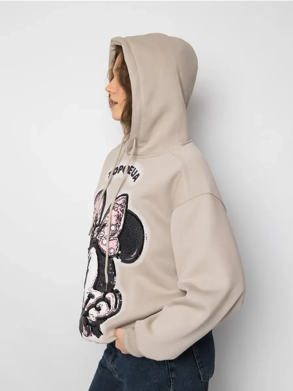 Толстовка утепленная с капюшоном