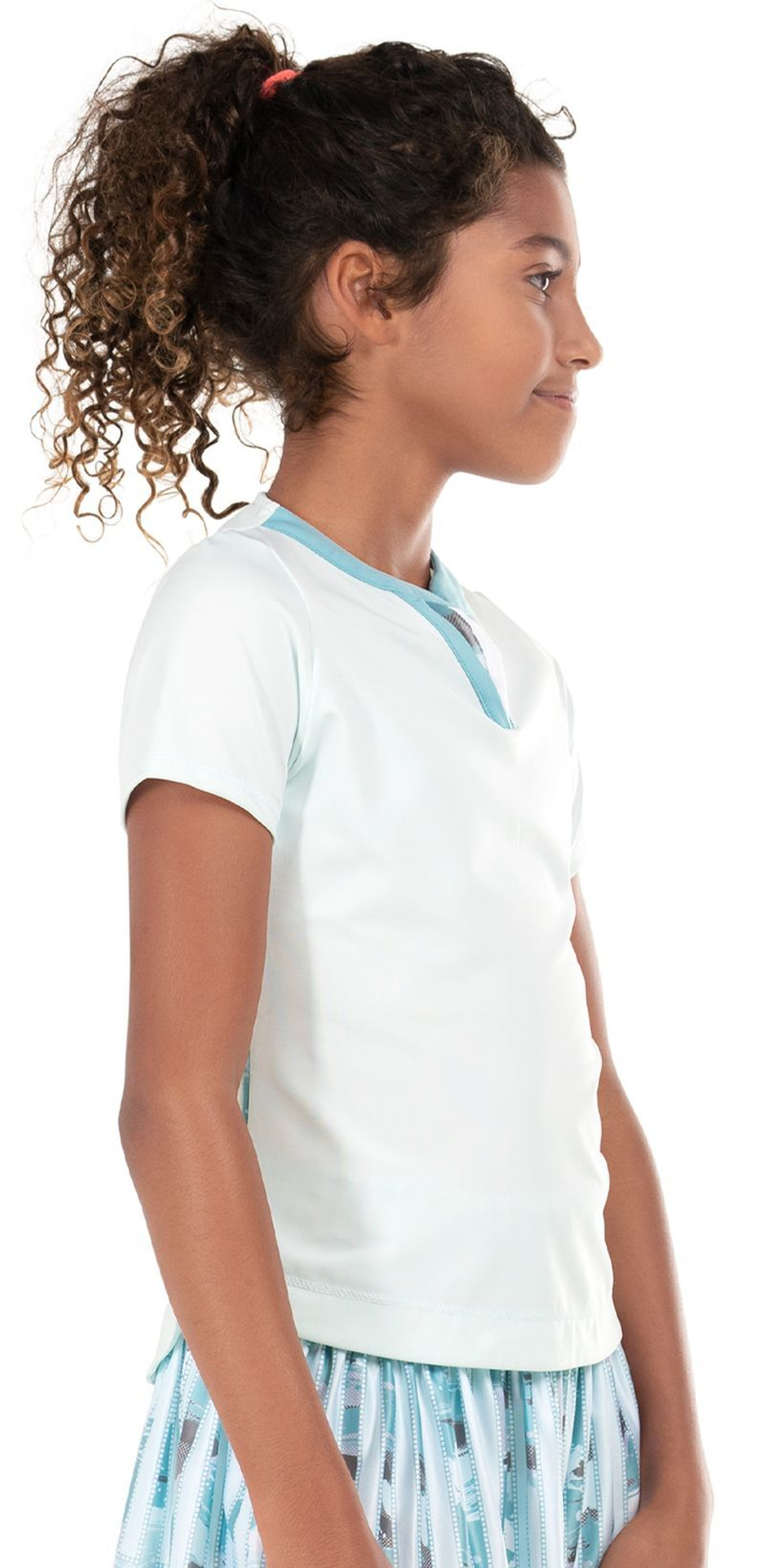 Футболка для девочки теннисная Lucky in Love Girls Can't Find Me Love Hide N'Seek Short Sleeve - shope