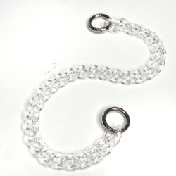 Ручка цепь пластиковая Прозрачный