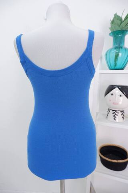 Майка TopShop синяя 44-46 размер