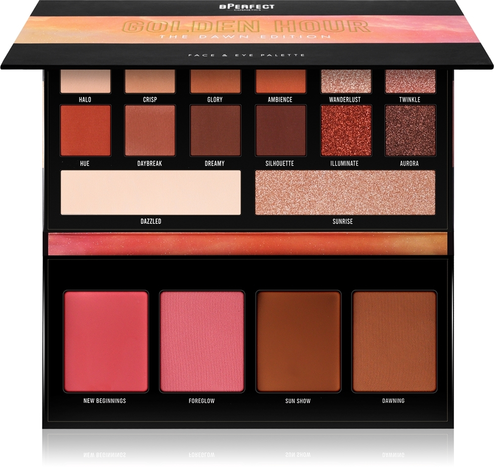 BPerfect Golden Hour The Dawn Edition - Многофункциональная палитра для лица, 54,6 g
