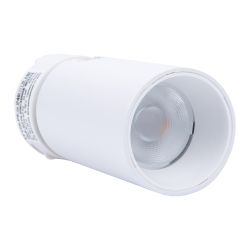 ULB-Q276 8W-3000К WHITE Светильник-прожектор светодиодный трековый. 800 Лм. Теплый белый свет 3000К. Корпус белый. ТМ Volpe