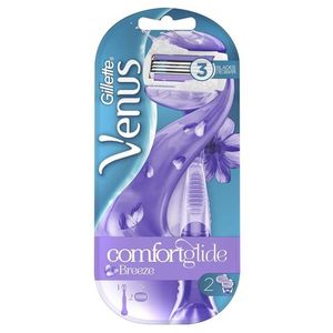 Бритва 2 сменные кассеты Gillette Venus Comfortglide 3 для женщин