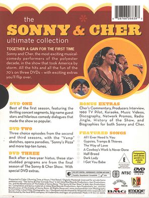 Sonny & Cher / The Sonny & Cher Ultimate Collection (3DVD)