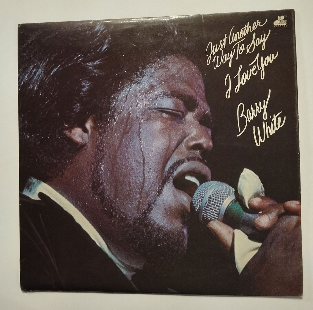 Винтажная виниловая пластинка LP Barry White Just Another Way To Say I Love You (UK 1975)