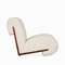 Лаунж-кресло Mesnil, молочное букле
