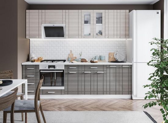 вариант компоновки модульная кухня БОМБЕЙ