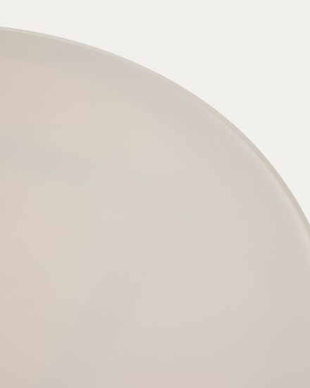 Комплект садовой мебели Erice стол и 4 стула из алюминия и веревки цвета экрю